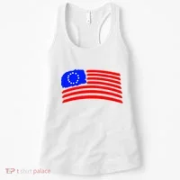 Betsy Ross Original Painted Flag Women's Tank Top thumb 0