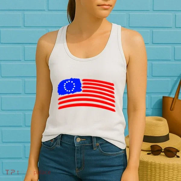 Betsy Ross Original Painted Flag Women's Tank Top