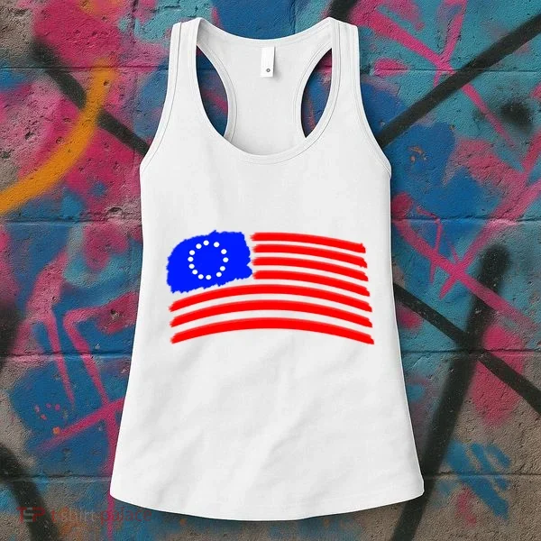 Betsy Ross Original Painted Flag Women's Tank Top