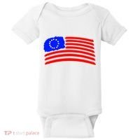 Betsy Ross Original Painted Flag Baby Bodysuit thumb 0