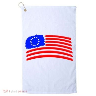 Betsy Ross Original Painted Flag Golf Towel