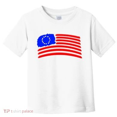 Betsy Ross Original Painted Flag Toddler T-Shirt