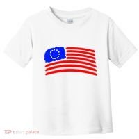 Betsy Ross Original Painted Flag Toddler T-Shirt thumb 0