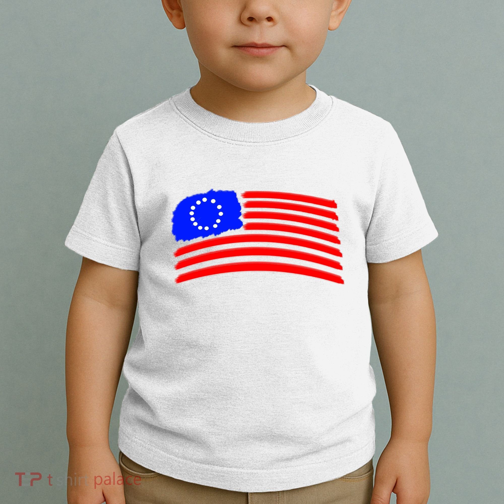 Betsy Ross Original Painted Flag Toddler T-Shirt
