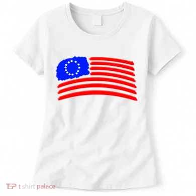 Betsy Ross Original Painted Flag Women's T-Shirt