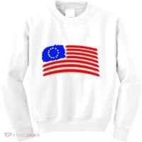 Betsy Ross Original Painted Flag Kids Sweatshirt thumb 0