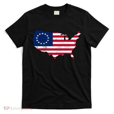 Betsy Ross USA Flag Revolutionary War T-Shirt