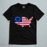 Betsy Ross USA Flag Revolutionary War T-Shirt thumb 5