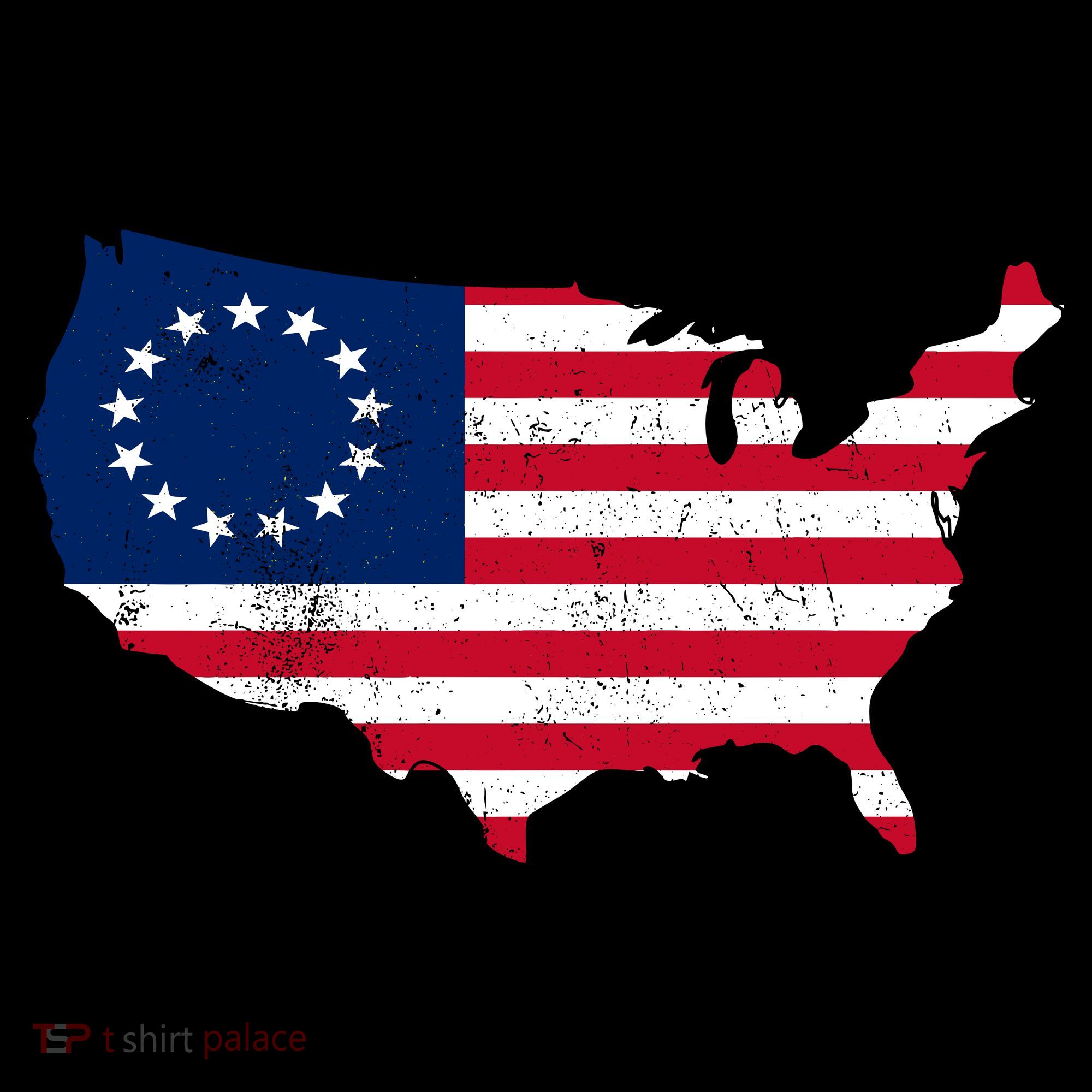Betsy Ross USA Flag Revolutionary War Coffee Mug