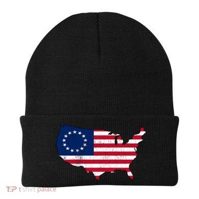 Betsy Ross USA Flag Revolutionary War Beanie