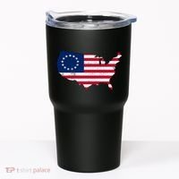 Betsy Ross USA Flag Revolutionary War Tumbler thumb 0