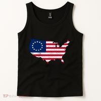 Betsy Ross USA Flag Revolutionary War Tank Top thumb 2