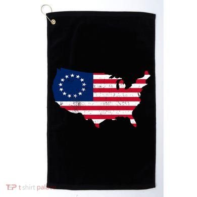 Betsy Ross USA Flag Revolutionary War Golf Towel