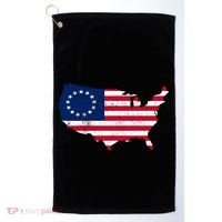 Betsy Ross USA Flag Revolutionary War Golf Towel thumb 0