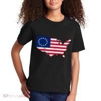 Betsy Ross USA Flag Revolutionary War Kids T-Shirt thumb 2