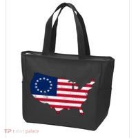 Betsy Ross USA Flag Revolutionary War Tote Bag thumb 3