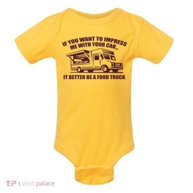 Better Be A Food Truck Baby Bodysuit