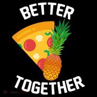 Better Together Pineapple On Pizza Backpack thumb 2
