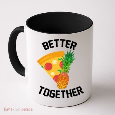 Better Together Pineapple On Pizza Coffee Mug