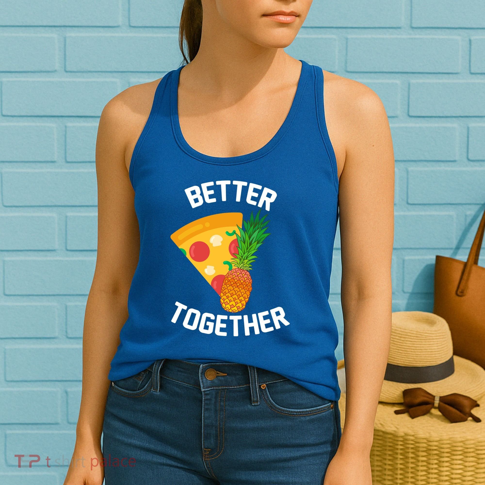 Better Together Pineapple On Pizza Women's Tank Top