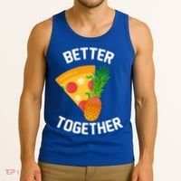 Better Together Pineapple On Pizza Tank Top thumb 3