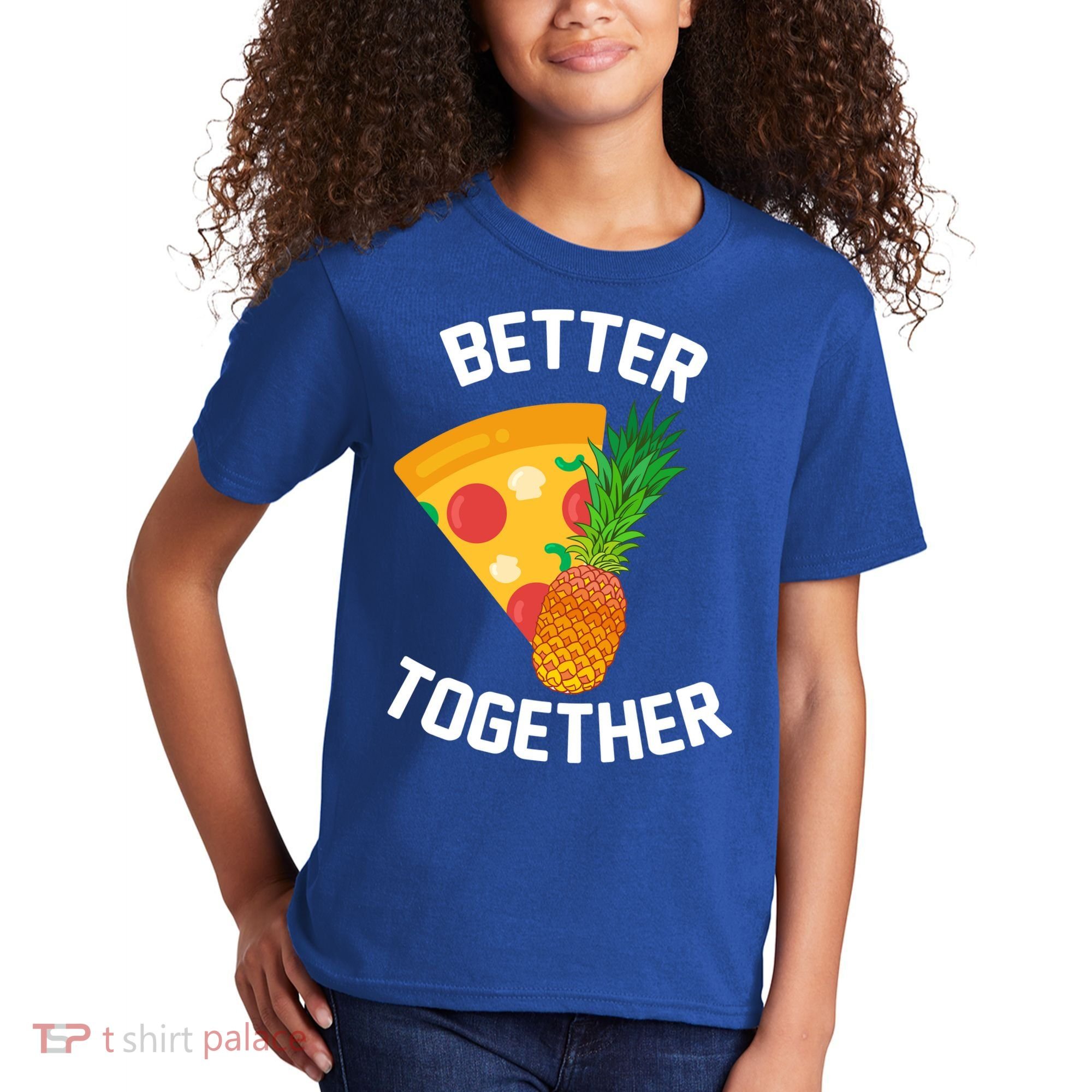 Better Together Pineapple On Pizza Kids T-Shirt