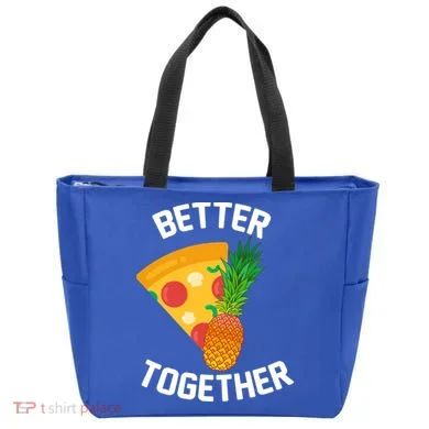 Better Together Pineapple On Pizza Tote Bag