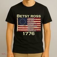 Betty Ross Original Colonies Flag T-Shirt thumb 3