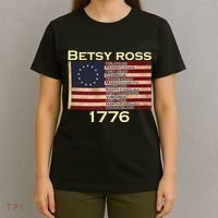 Betty Ross Original Colonies Flag T-Shirt thumb 4