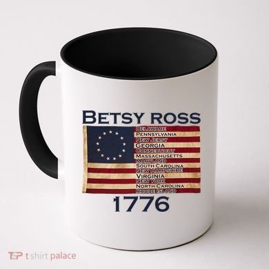 Betty Ross Original Colonies Flag Coffee Mug