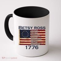 Betty Ross Original Colonies Flag Coffee Mug thumb 0