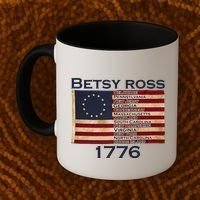 Betty Ross Original Colonies Flag Coffee Mug thumb 2