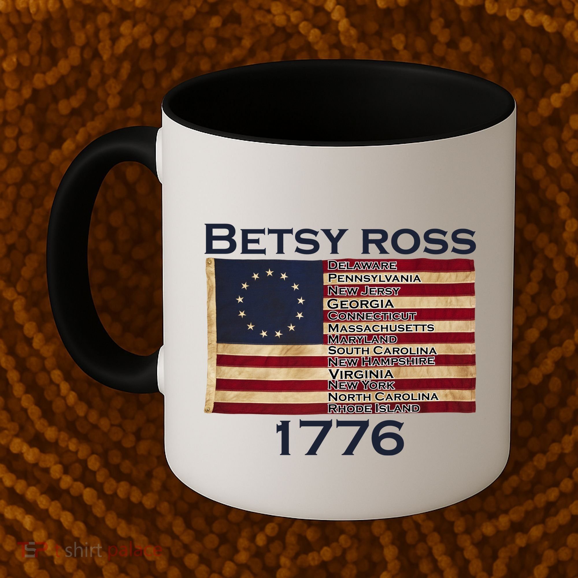 Betty Ross Original Colonies Flag Coffee Mug