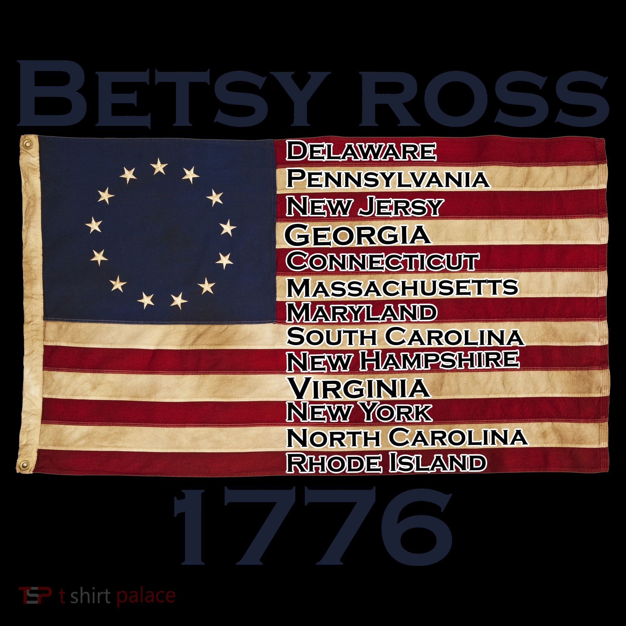 Betty Ross Original Colonies Flag Coffee Mug