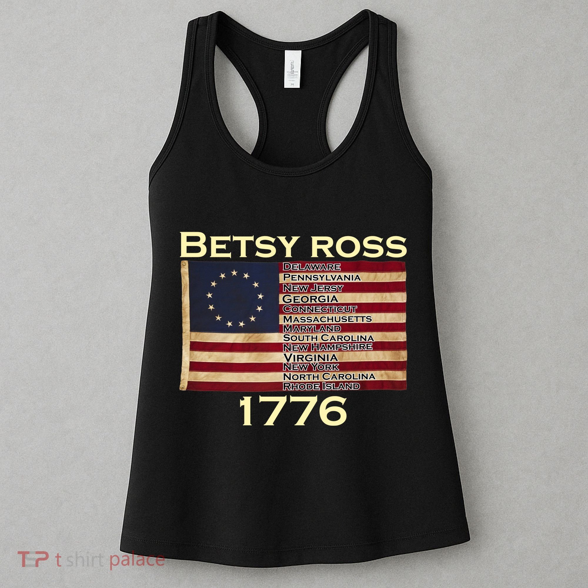 Betty Ross Original Colonies Flag Women's Tank Top