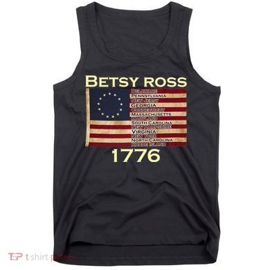 Betty Ross Original Colonies Flag Tank Top