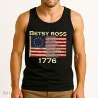 Betty Ross Original Colonies Flag Tank Top thumb 3