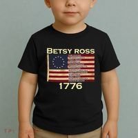 Betty Ross Original Colonies Flag Toddler T-Shirt thumb 2