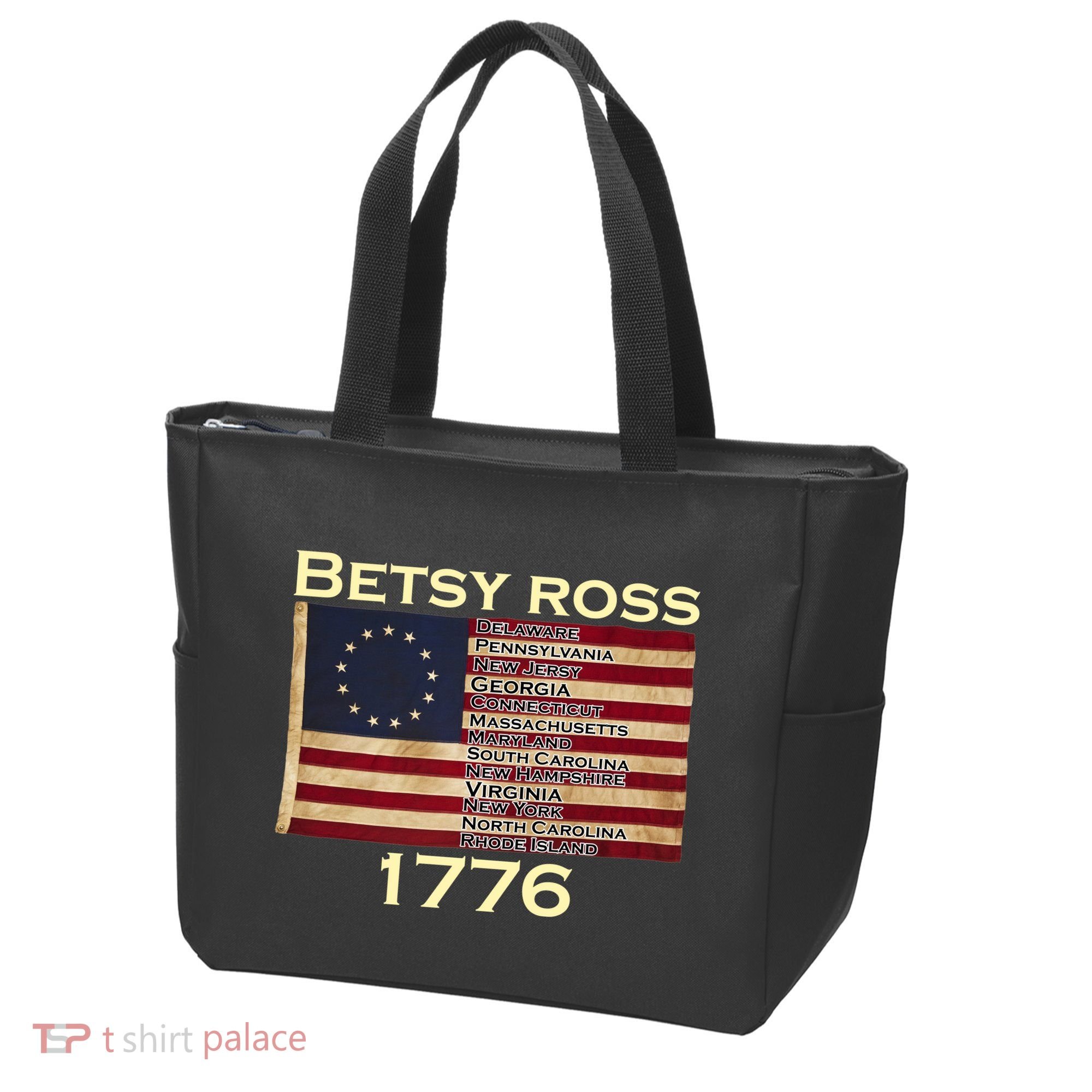 Betty Ross Original Colonies Flag Tote Bag