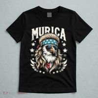 Bald Eagle Us Flag Murica! Patriotic American July 4th T-Shirt thumb 5