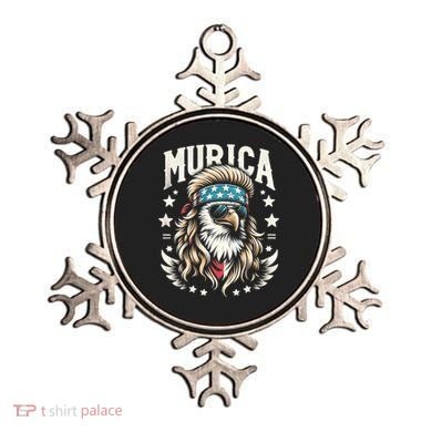 Bald Eagle Us Flag Murica! Patriotic American July 4th Ornament