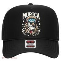 Bald Eagle Us Flag Murica! Patriotic American July 4th Hat thumb 0