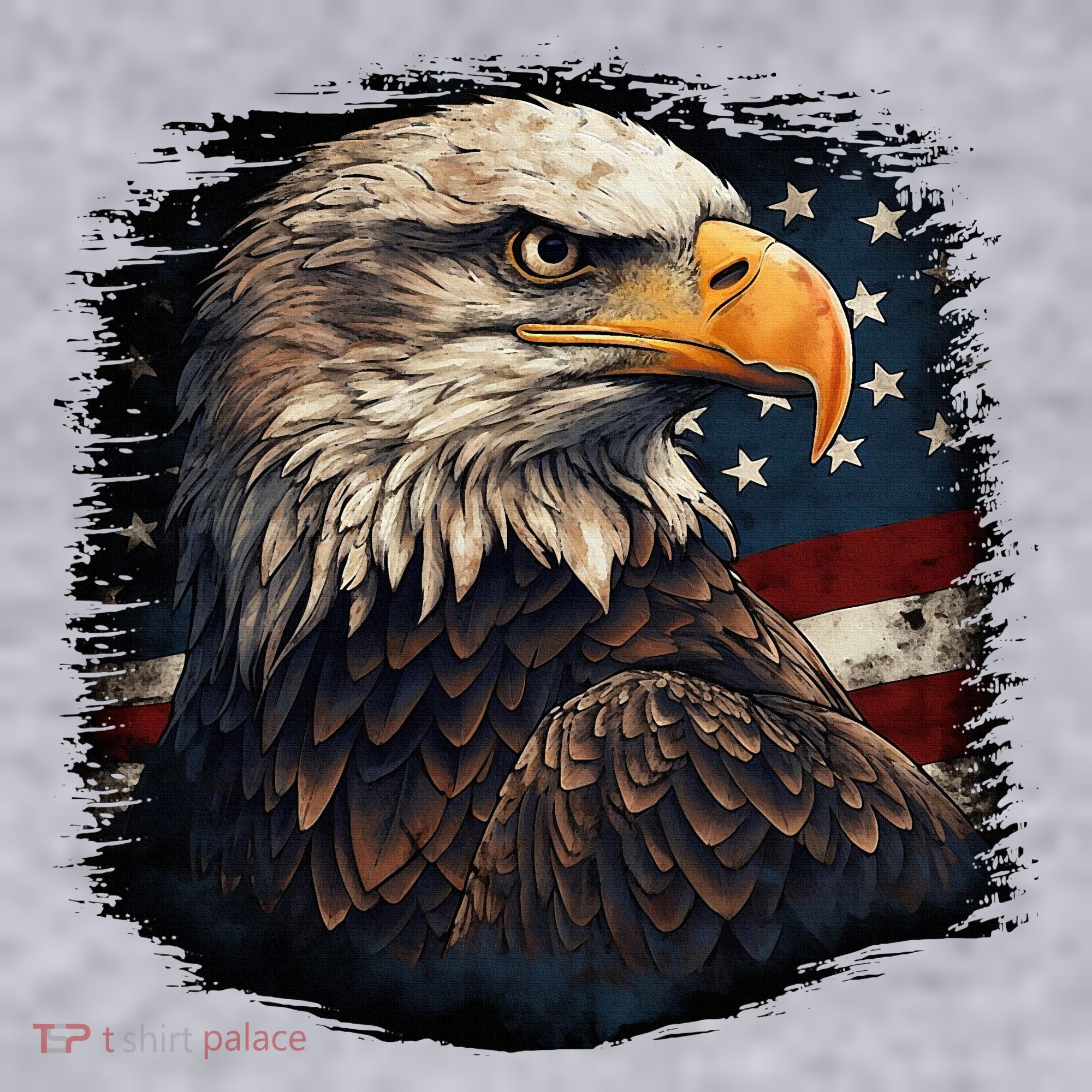 Bald Eagle Us American Flag 4th Of July Proud Patriotic Women's Sweatshirt