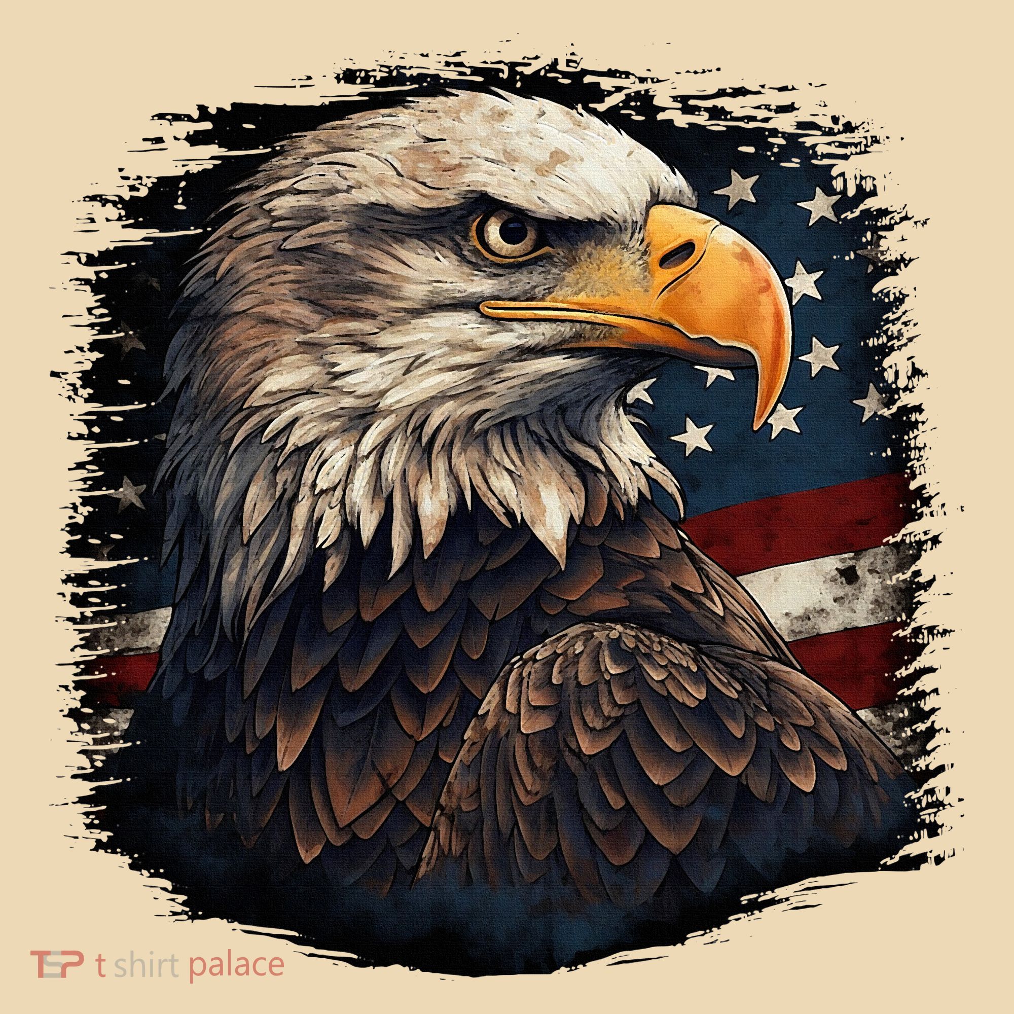 Bald Eagle Us American Flag 4th Of July Proud Patriotic Tote Bag