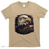 Bald Eagle Us American Flag 4th Of July Proud Patriotic T-Shirt thumb 0