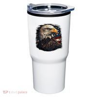 Bald Eagle Us American Flag 4th Of July Proud Patriotic Tumbler thumb 0
