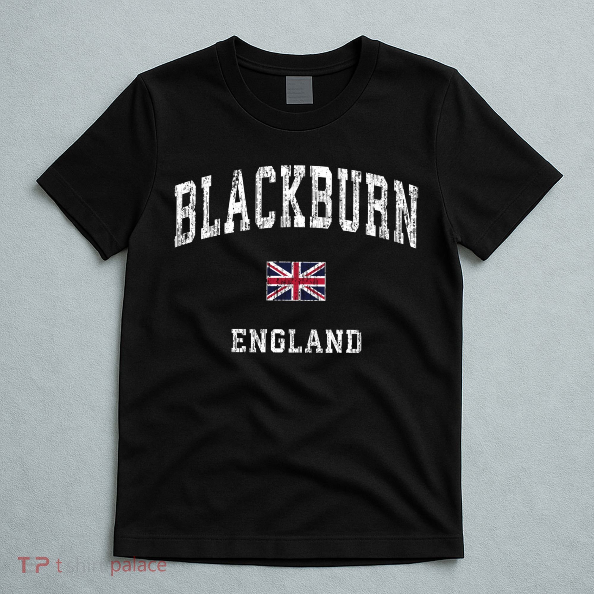 Blackburn England Vintage Athletic Sports T-Shirt