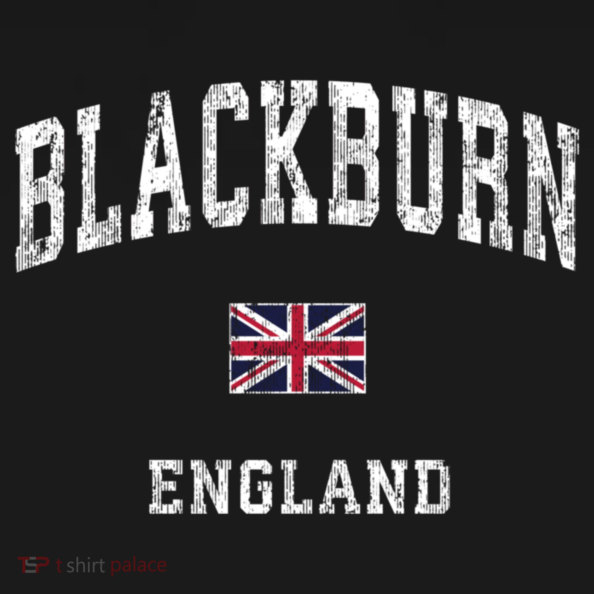 Blackburn England Vintage Athletic Sports T-Shirt
