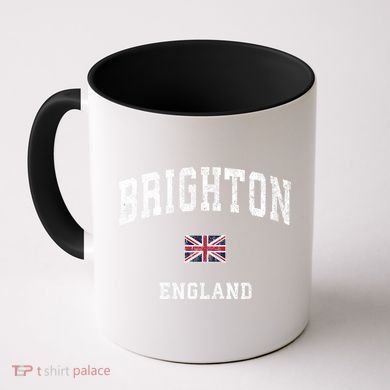 Brighton England Vintage Athletic Sports Design Cool Gift Coffee Mug