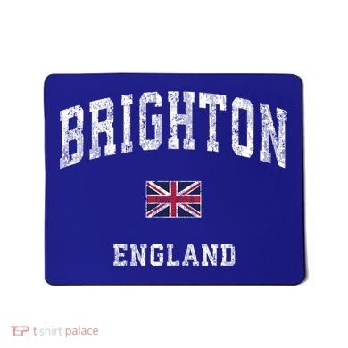 Brighton England Vintage Athletic Sports Design Cool Gift Mousepad